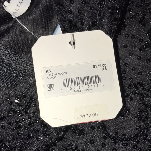 Altar’d State XS Elegant Black Sequin Dress - Picture 8 of 10